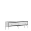 TV Stand Ponny - White, Silver White
Silver
