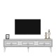TV Stand Karya - White, Silver White
Silver TV Stand Karya - White, Silver White
Silver