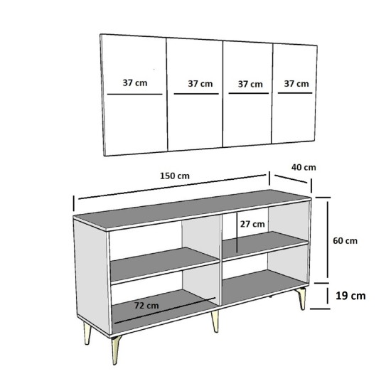Console Karya - White, Silver White
Silver Console Karya - White, Silver White
Silver