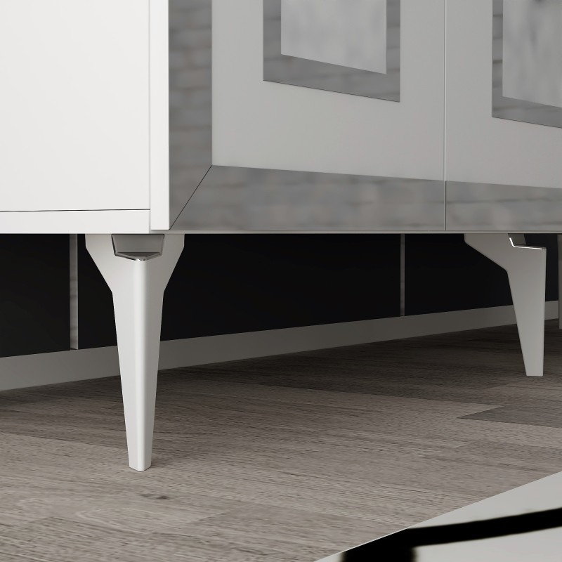 Console Karya - White, Silver White
Silver