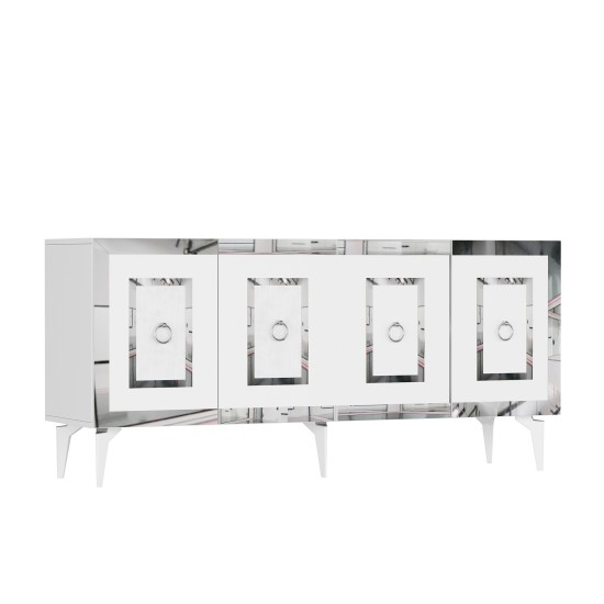 Console Karya - White, Silver White
Silver Console Karya - White, Silver White
Silver