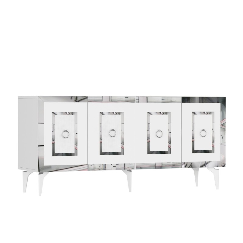 Console Karya - White, Silver White
Silver