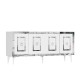 Console Karya - White, Silver White
Silver Console Karya - White, Silver White
Silver