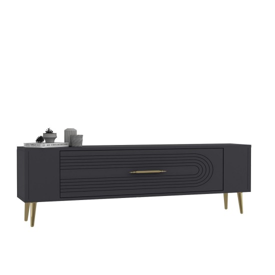 TV Stand Retrol3 - Anthracite, Gold Anthracite
Gold TV Stand Retrol3 - Anthracite, Gold Anthracite
Gold