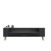 TV Stand Retrol3 - Anthracite, Gold Anthracite
Gold