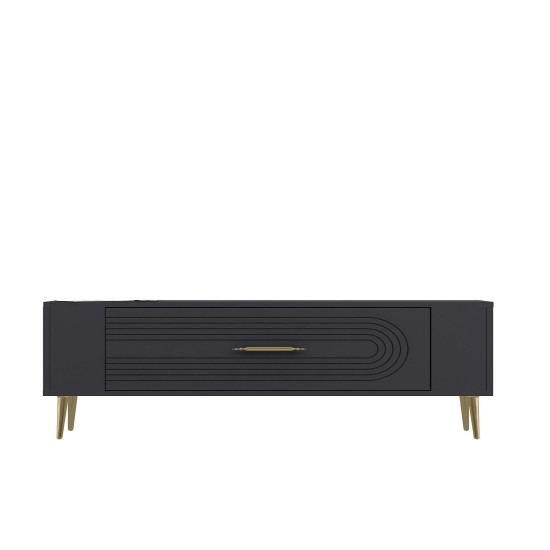 TV Stand Retrol3 - Anthracite, Gold Anthracite
Gold TV Stand Retrol3 - Anthracite, Gold Anthracite
Gold