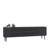 TV Stand Retrol3 - Anthracite, Silver Anthracite
Silver