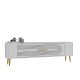 TV Stand Retrol3 - White, Gold White
Gold TV Stand Retrol3 - White, Gold White
Gold