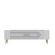 TV Stand Retrol3 - White, Gold White
Gold TV Stand Retrol3 - White, Gold White
Gold