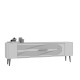 TV Stand Retrol3 - White, Silver White
Silver TV Stand Retrol3 - White, Silver White
Silver