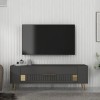 TV Stand Retrolp4 - Anthracite, Gold Anthracite
Gold