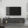 TV Stand Retrolp4 - Anthracite, Gold Anthracite
Gold