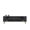TV Stand Retrolp4 - Anthracite, Gold Anthracite
Gold