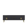 TV Stand Retrolp4 - Anthracite, Gold Anthracite
Gold