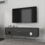 TV Stand Retrolp4 - Anthracite, Silver Anthracite
Silver