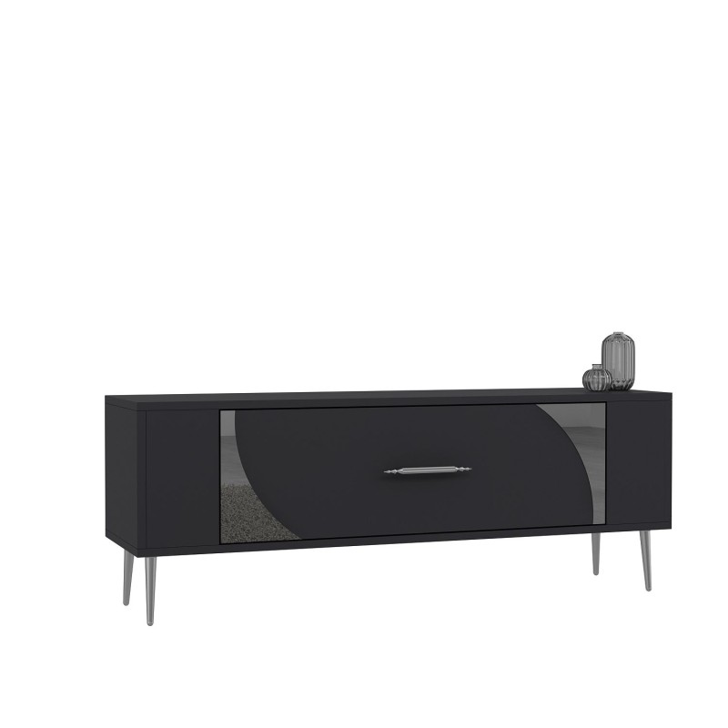 TV Stand Retrop2 - Anthracite, Silver Anthracite
Silver