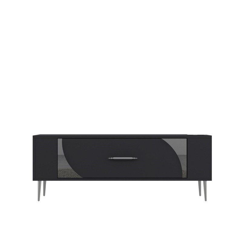 TV Stand Retrop2 - Anthracite, Silver Anthracite
Silver
