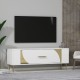 TV Stand Retrop2 - White, Gold White
Gold TV Stand Retrop2 - White, Gold White
Gold
