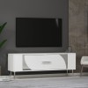 TV Stand Retrop2 - White, Silver White
Silver