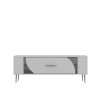 TV Stand Retrop2 - White, Silver White
Silver