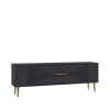 TV Stand Retrol1 - Anthracite, Gold Anthracite
Gold