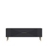 TV Stand Retrol1 - Anthracite, Gold Anthracite
Gold