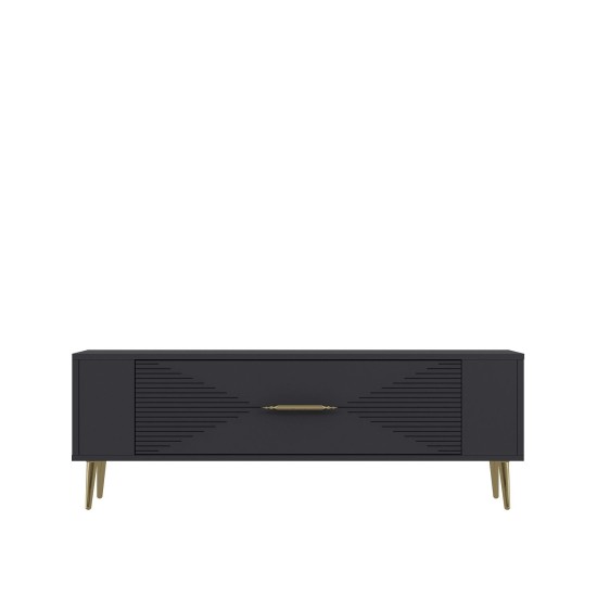 TV Stand Retrol1 - Anthracite, Gold Anthracite
Gold TV Stand Retrol1 - Anthracite, Gold Anthracite
Gold