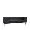 TV Stand Retrol1 - Anthracite, Silver Anthracite
Silver