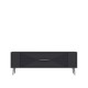 TV Stand Retrol1 - Anthracite, Silver Anthracite
Silver
