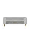TV Stand Retrol1 - White, Gold White
Gold