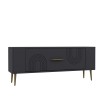 TV Stand Retrol2 - Anthracite, Gold Anthracite
Gold
