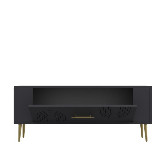 TV Stand Retrol2 - Anthracite, Gold Anthracite
Gold TV Stand Retrol2 - Anthracite, Gold Anthracite
Gold