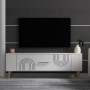 TV Stand Retrol2 - White, Gold White
Gold