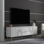 TV Stand Retrol2 - White, Gold White
Gold