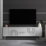 TV Stand Retrol2 - White, Silver White
Silver