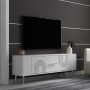 TV Stand Retrol2 - White, Silver White
Silver