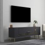 TV Stand Retrop1 - Anthracite, Gold Anthracite
Gold