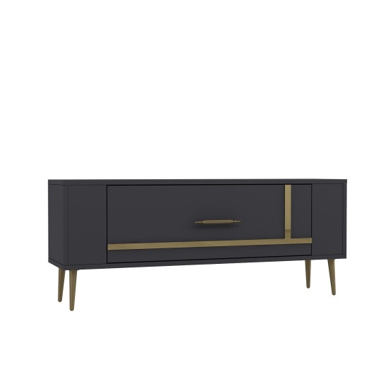 TV Stand Retrop1 - Anthracite, Gold Anthracite
Gold TV Stand Retrop1 - Anthracite, Gold Anthracite
Gold