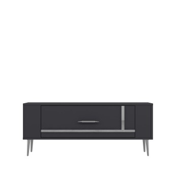 TV Stand Retrop1 - Anthracite, Silver Anthracite
Silver