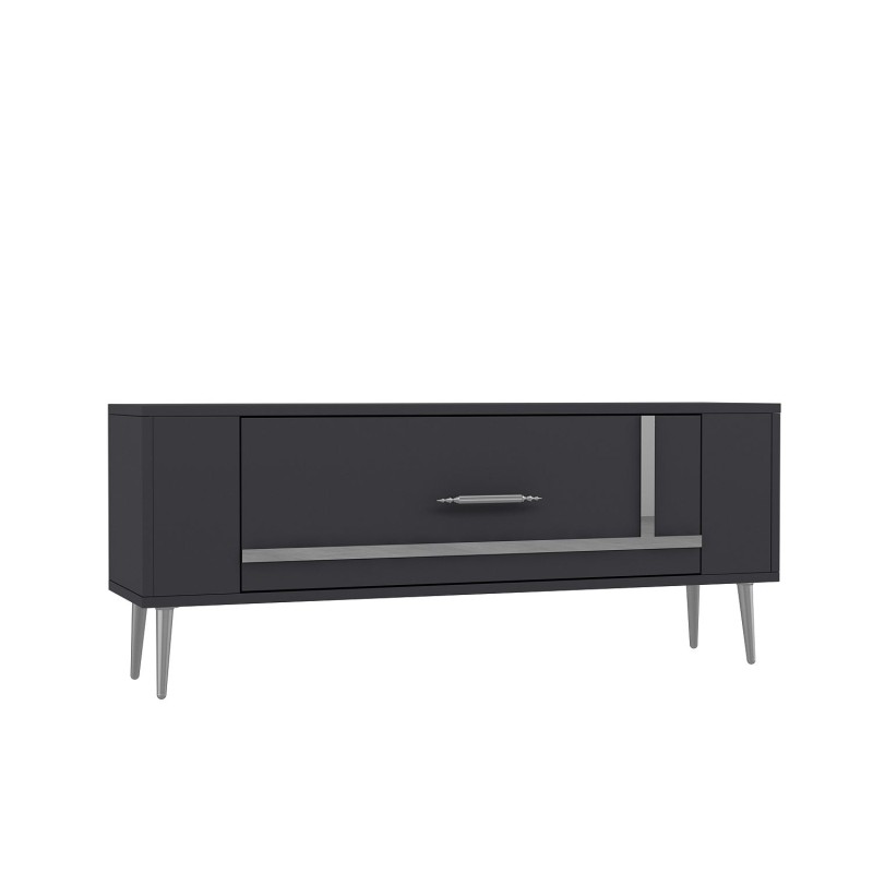 TV Stand Retrop1 - Anthracite, Silver Anthracite
Silver