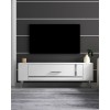 TV Stand Retrop1 - White, Silver White
Silver