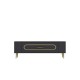 TV Stand Retrop3 - Anthracite, Gold Anthracite
Gold