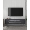 TV Stand Retrop3 - Anthracite, Silver Anthracite
Silver