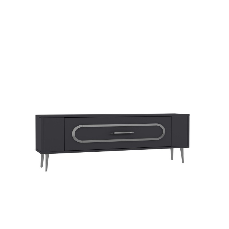 TV Stand Retrop3 - Anthracite, Silver Anthracite
Silver