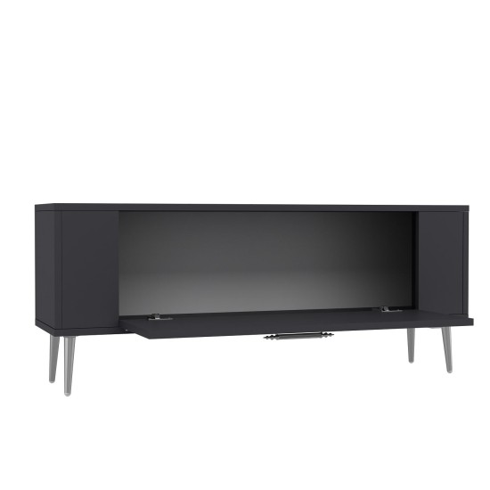 TV Stand Retrop3 - Anthracite, Silver Anthracite
Silver