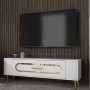 TV Stand Retrop3 - White, Gold White
Gold