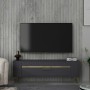 TV Stand Retrolp1 - Anthracite, Gold Anthracite
Gold