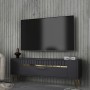 TV Stand Retrolp1 - Anthracite, Gold Anthracite
Gold