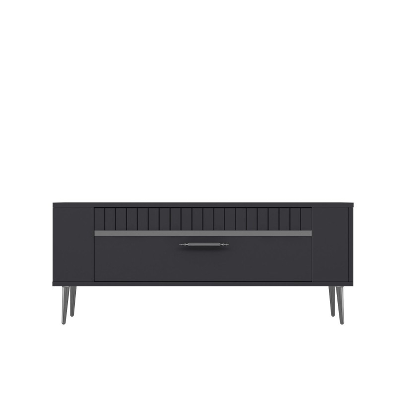 TV Stand Retrolp1 - Anthracite, Silver Anthracite
Silver