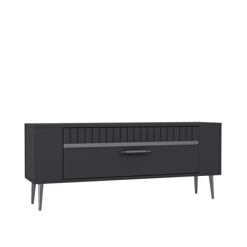 TV Stand Retrolp1 - Anthracite, Silver Anthracite
Silver